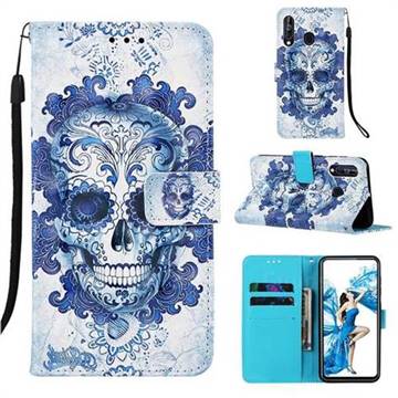 Cloud Kito 3D Painted Leather Wallet Case for Sony Xperia L3