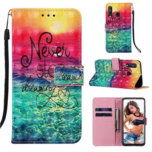 Colorful Dream Catcher 3D Painted Leather Wallet Case for Sony Xperia L3