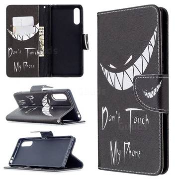 Crooked Grin Leather Wallet Case for Sony Xperia L4