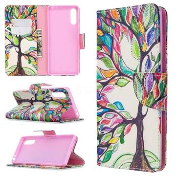 The Tree of Life Leather Wallet Case for Sony Xperia L4