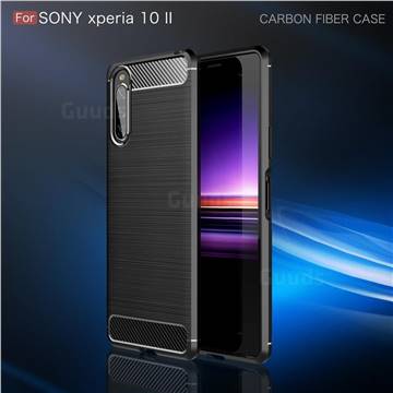 Luxury Carbon Fiber Brushed Wire Drawing Silicone Tpu Back Cover