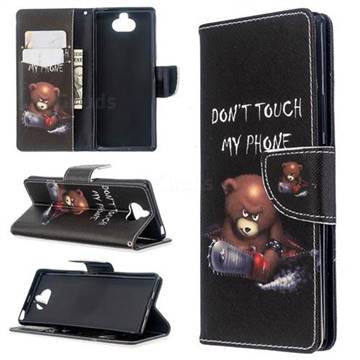 Chainsaw Bear Leather Wallet Case for Sony Xperia 8