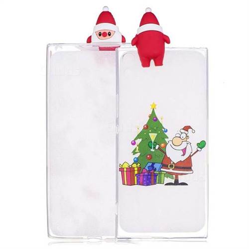 Christmas Spree Soft 3D Climbing Doll Soft Case for Sony Xperia XA1 Ultra