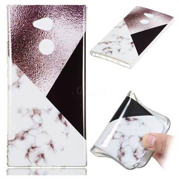 Black white Grey Soft TPU Marble Pattern Phone Case for Sony Xperia XA2