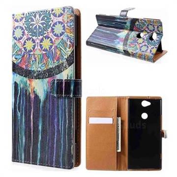 Dream Catcher Leather Wallet Case for Sony Xperia XA2 Plus