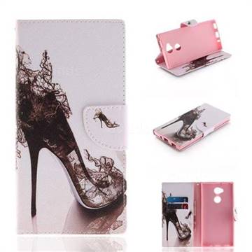 High Heels PU Leather Wallet Case for Sony Xperia XA2 Ultra(6.0 inch)