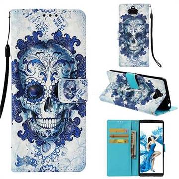 Cloud Kito 3D Painted Leather Wallet Case for Sony Xperia 10 / Xperia XA3