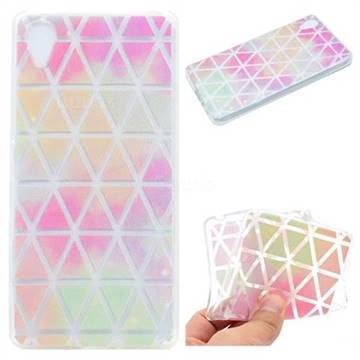 Rainbow Triangle Super Clear Soft TPU Back Cover for Sony Xperia X Performance