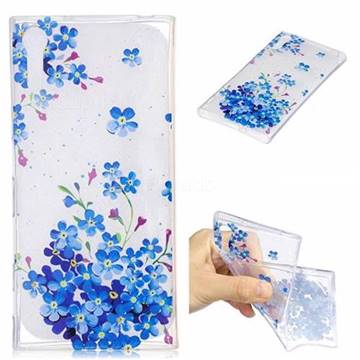 Star Flower Super Clear Soft TPU Back Cover for Sony Xperia XZ XZs