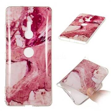 Pork Belly Soft TPU Marble Pattern Phone Case for Sony Xperia XZ3