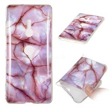 Earth Soft TPU Marble Pattern Phone Case for Sony Xperia XZ3