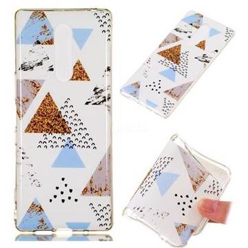 Hill Soft TPU Marble Pattern Phone Case for Sony Xperia 1 / Xperia XZ4