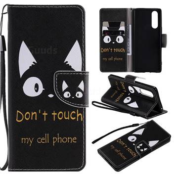 Cat Ears PU Leather Wallet Case for Sony Xperia 5 / Xperia XZ5