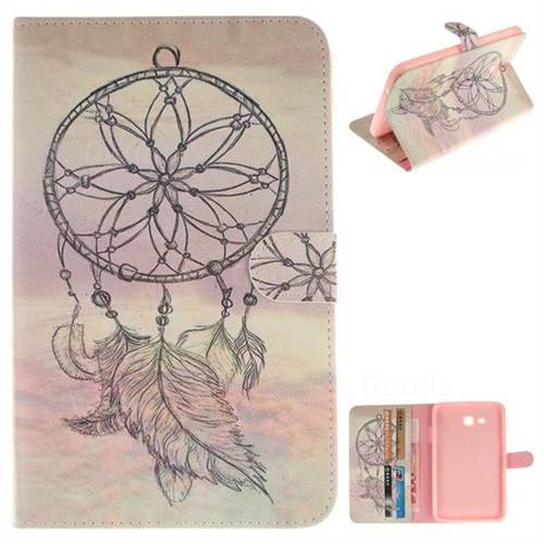 Dream Catcher Painting Tablet Leather Wallet Flip Cover for Samsung Galaxy Tab 3 Lite 7.0 T110 T113