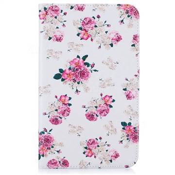 Eastern Roses Folio Stand Leather Wallet Case for Samsung Galaxy Tab A 7.0 (2016) T280 T285