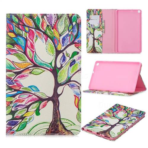 The Tree of Life Folio Stand Leather Wallet Case for Samsung Galaxy Tab A 8.0 (2019) T290 T295