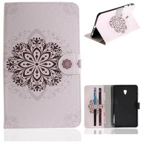 Datura Flowers Painting Tablet Leather Wallet Flip Cover for Samsung Galaxy Tab A 8.0 (2017) T380 T385 A2 S