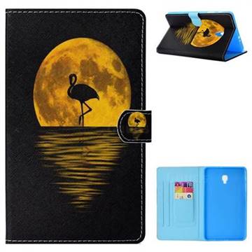 Sunset Flamingo Folio Flip Stand Leather Wallet Tablet Case Cover for Samsung Galaxy Tab A 8.0 (2017) T380 T385 A2 S