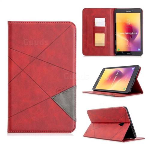 Binfen Color Prismatic Slim Magnetic Sucking Stitching Wallet Flip