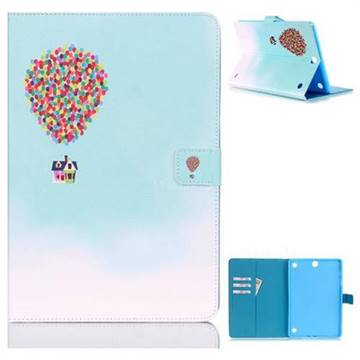 Hot Air Balloon Folio Stand Leather Wallet Case for Samsung Galaxy Tab A 9.7 T550 T555