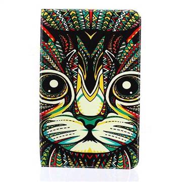 Cat Folio Stand Leather Wallet Case for Samsung Galaxy Tab E 9.6 T560 T561