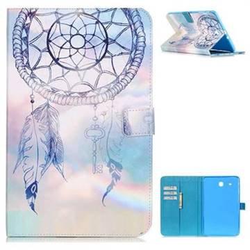Fantasy Campanula Folio Stand Leather Wallet Case for Samsung Galaxy Tab E 9.6 T560 T561