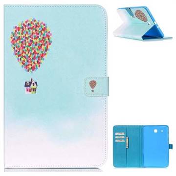 Hot Air Balloon Folio Stand Leather Wallet Case for Samsung Galaxy Tab E 9.6 T560 T561