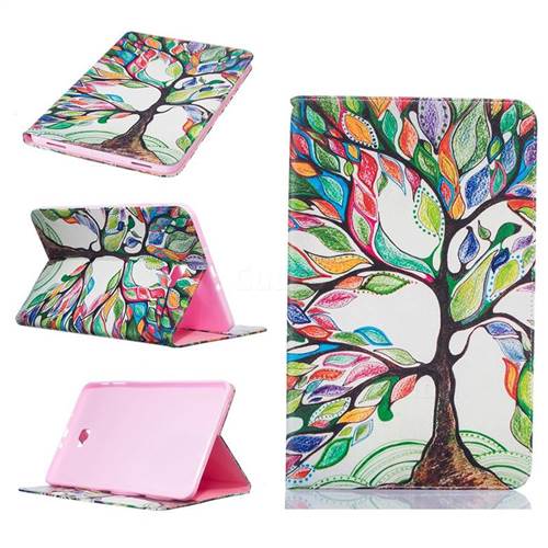 The Tree of Life Folio Stand Leather Wallet Case for Samsung Galaxy Tab A 10.1 T580 T585