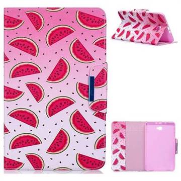 Watermelon Folio Flip Stand Leather Wallet Case for Samsung Galaxy Tab A 10.1 T580 T585