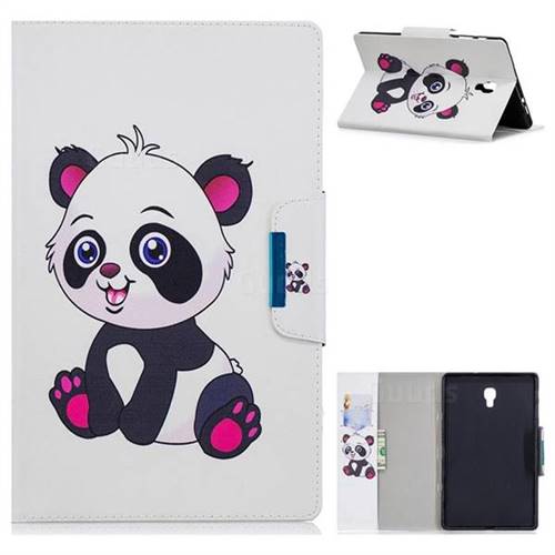 Baby Panda Folio Flip Stand Leather Wallet Case for Samsung Galaxy Tab A 10.5 T590 T595