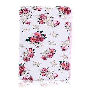 Eastern Roses Folio Stand Leather Wallet Case for Samsung Galaxy Tab S2 8.0 T710 T715 T719