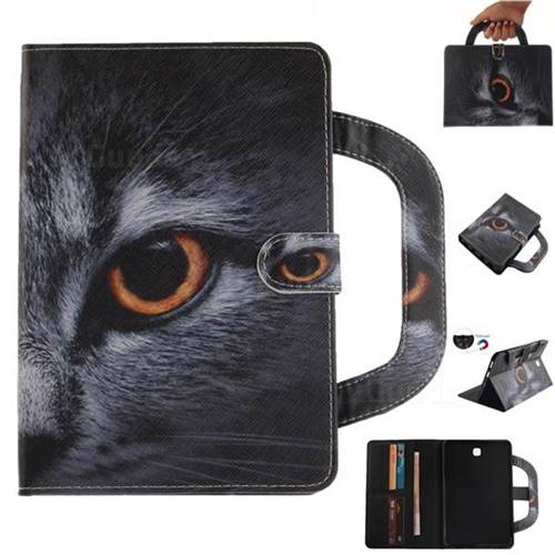 Cat Eye Handbag Tablet Leather Wallet Flip Cover for Samsung Galaxy Tab S2 8.0 T710 T715 T719