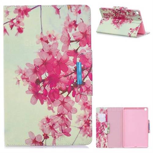 Cherry Blossoms Folio Flip Stand Leather Wallet Case for Samsung Galaxy Tab S5e 10.5 T720 T725