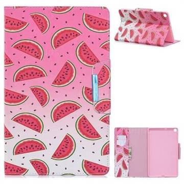 Watermelon Folio Flip Stand Leather Wallet Case for Samsung Galaxy Tab S5e 10.5 T720 T725