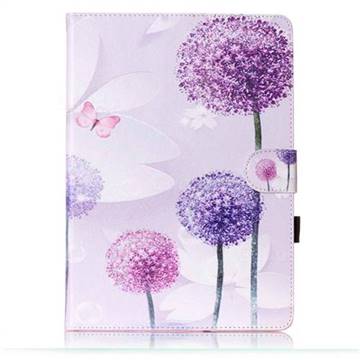 Purple Dandelion Folio Flip Stand Leather Wallet Case for Samsung Galaxy Tab S2 9.7 T810 T815 T819 T813N