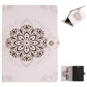 Datura Flowers Painting Tablet Leather Wallet Flip Cover for Samsung Galaxy Tab S2 9.7 T810 T815 T819