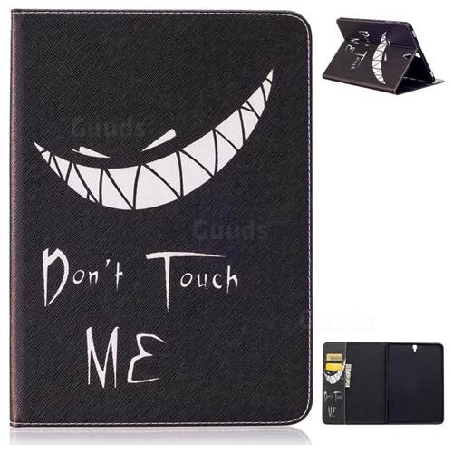 Crooked Grin Folio Stand Leather Wallet Case for Samsung Galaxy Tab S3 9.7 T820 T825