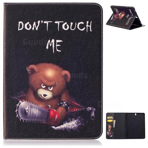 Chainsaw Bear Folio Stand Leather Wallet Case for Samsung Galaxy Tab S3 9.7 T820 T825