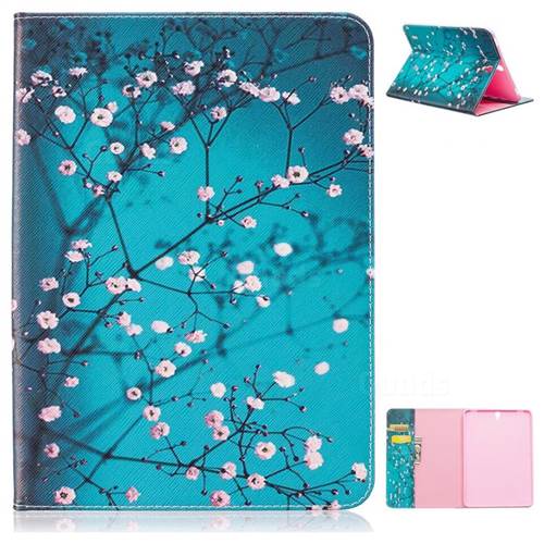 Blue Plum Folio Stand Leather Wallet Case for Samsung Galaxy Tab S3 9.7 T820 T825