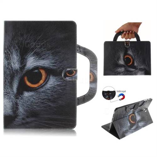 Cat Eye Handbag Tablet Leather Wallet Flip Cover for Samsung Galaxy Tab S4 10.5 T830 T835