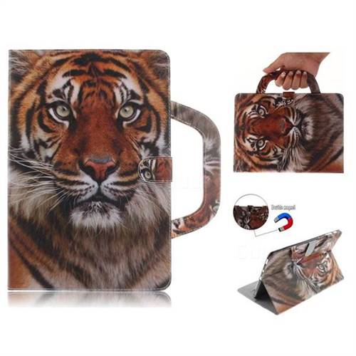 Siberian Tiger Handbag Tablet Leather Wallet Flip Cover for Samsung Galaxy Tab S4 10.5 T830 T835