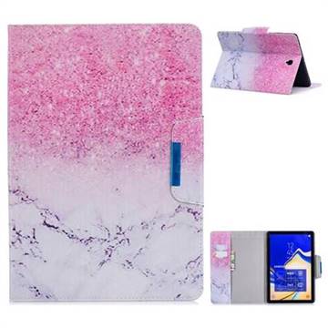 Sand Marble Folio Flip Stand Leather Wallet Case for Samsung Galaxy Tab S4 10.5 T830 T835
