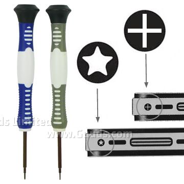 Open Tool Repair Kit with Pentalobe/Pentacle and Cross/Phillips Screwdriver for iPhone 5 / iPhone 4S / iPhone 4
