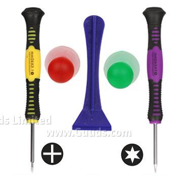 Open Tool Repair Kit for iPad with Screwdriver + Pry Tools + Suction Cup