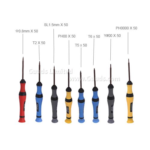 8 in 1 Screwdriver Set Opening Tools for iPhone and Other Mobile Phones