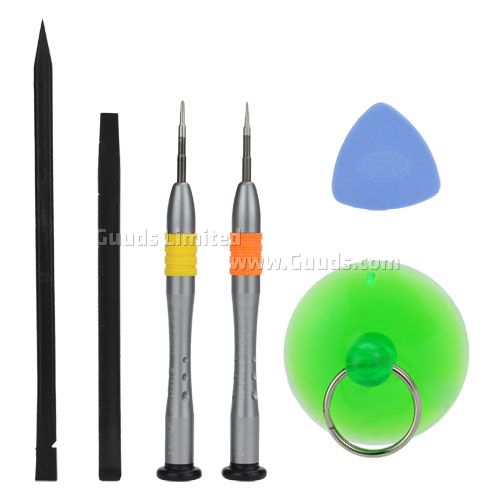 Repair Opening Spudger + Triangle Paddles + Screwdriver + Suction Cup + Pry Tools Kit for iPhone 5