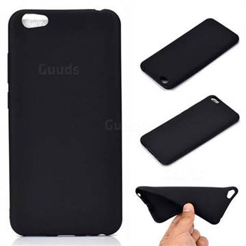 Candy Soft TPU Back Cover for Vivo Y67 - Black