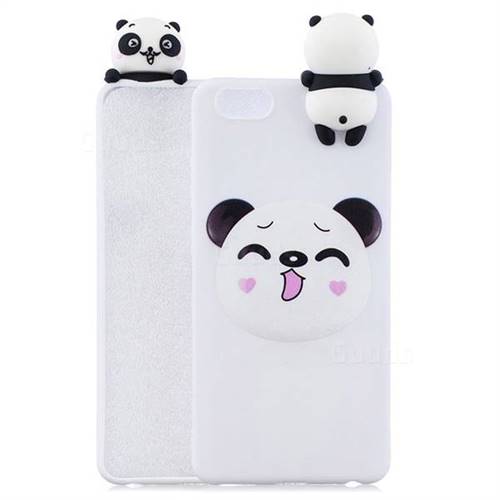 Smiley Panda Soft 3D Climbing Doll Soft Case for vivo Y71(vivo Y71i)