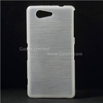 Millimeter samenzwering Mathis Brushed TPU Gel Back Cover for Sony Xperia Z3 Compact D5803 M55w - White -  TPU Case - Guuds