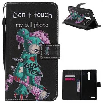 One Eye Mice PU Leather Wallet Case for ZTE Zmax Pro Z981